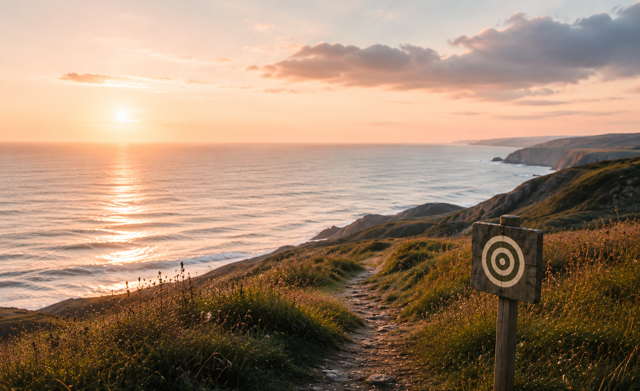 Chemin vers l'horizon